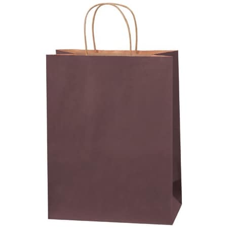 Bsc Preferred 10 x 5 x 13'' Brown Tinted Shopping Bags, 250PK BUY00029635